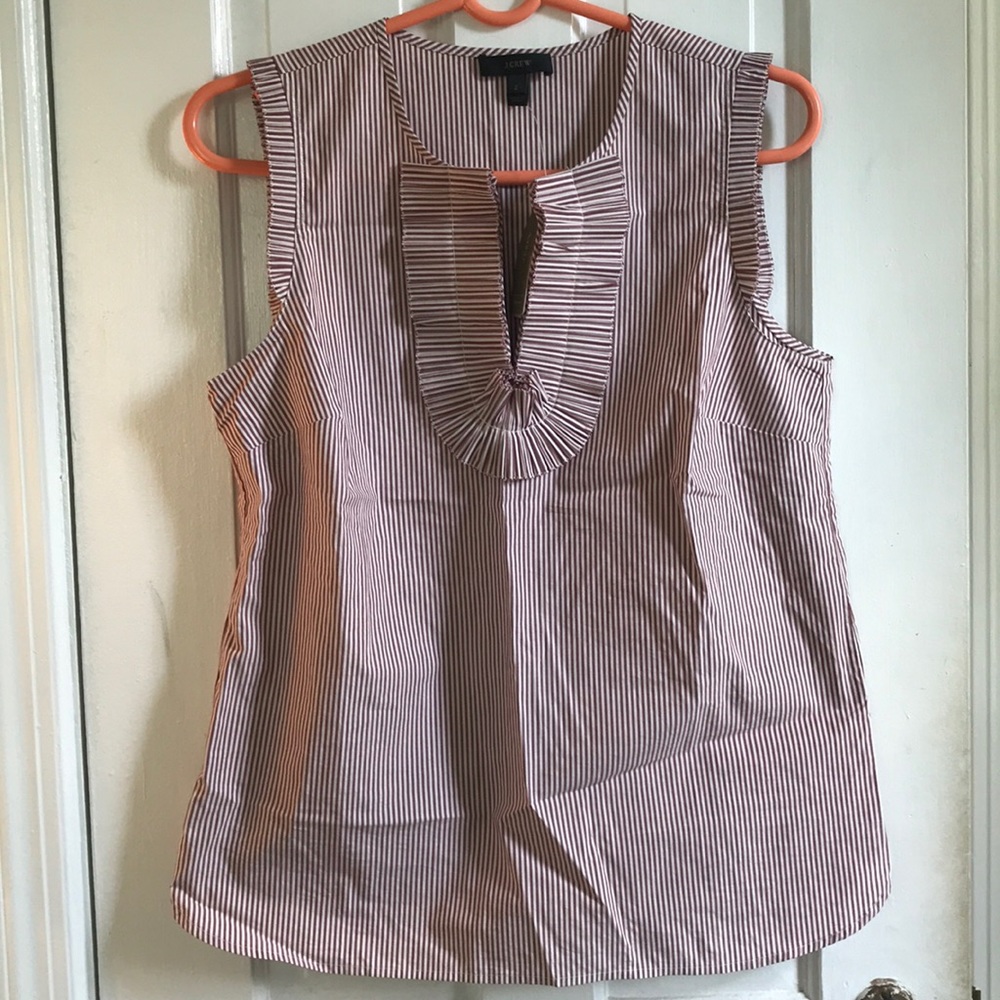J. Crew women’s striped blouse
